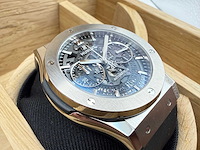 Hublot classic fusion aerofusion | skeleton | unworn | 2026 - afbeelding 11 van  12