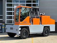 Hubtex - 2014 - s80d - 4m duplex, vorkversteller - zijlader - afbeelding 1 van  7
