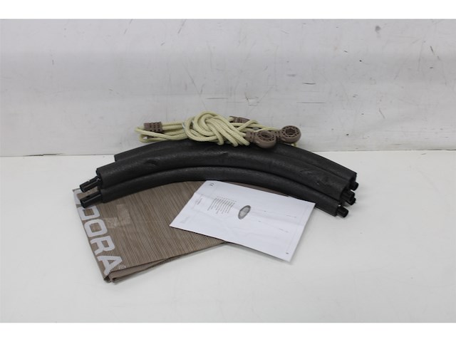 Hudora nestschommel lounge in hoogte verstelbaar sand - afbeelding 5 van  5