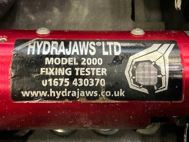 Hudrajaws 2000 veiligheidsharnas tester kit - afbeelding 5 van  5