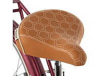 Huffy deluxe 26 inch cruiser fiets donkerrood - afbeelding 4 van  6