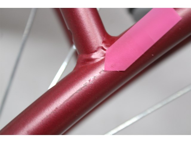 Huffy deluxe 26 inch cruiser fiets donkerrood - afbeelding 6 van  6