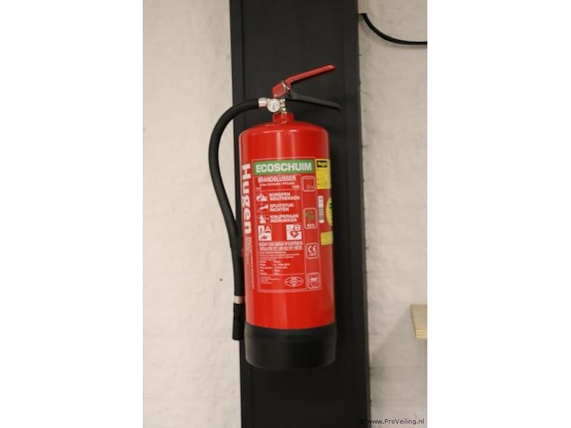 Hugen brandblusser, 6ltr schuim - afbeelding 1 van  4
