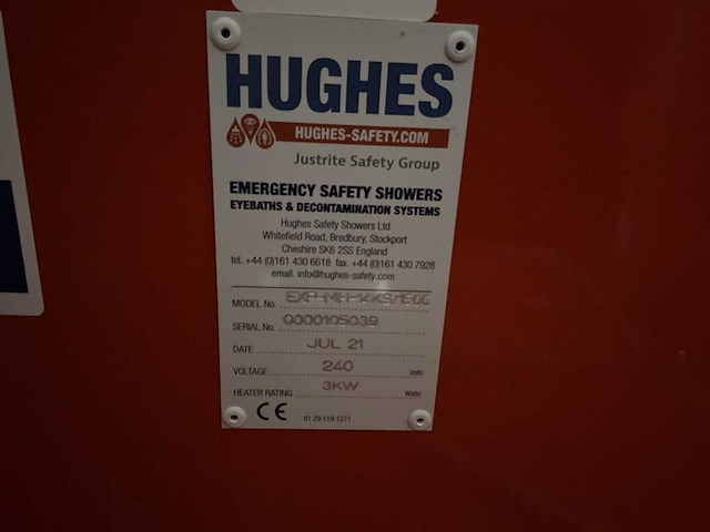 Hughes exp-mh-14ks/1500 nood douche - afbeelding 6 van  21