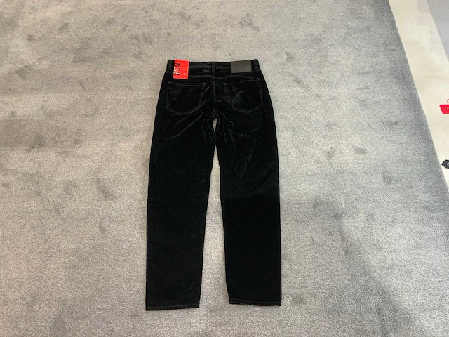 Hugo - 838 - suede - broek (2x) - afbeelding 4 van  5
