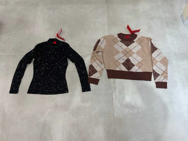 Hugo - drisila/sacero - trui & vest (2x) - afbeelding 1 van  3