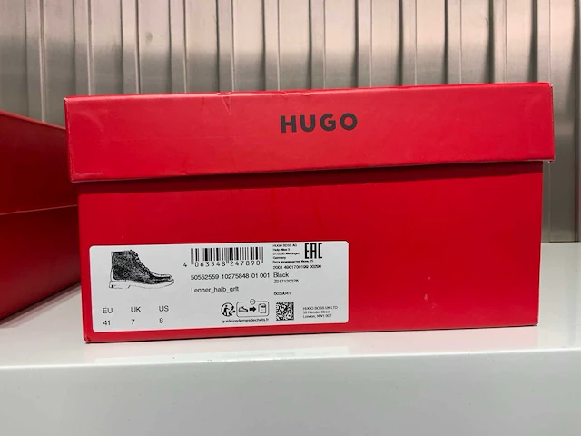Hugo - killan tenn / lenner halb - veter schoen (2x) - afbeelding 6 van  6