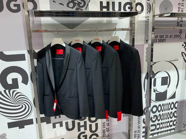 Hugo boss - arti224e1x - colberts (4x) - afbeelding 1 van  6