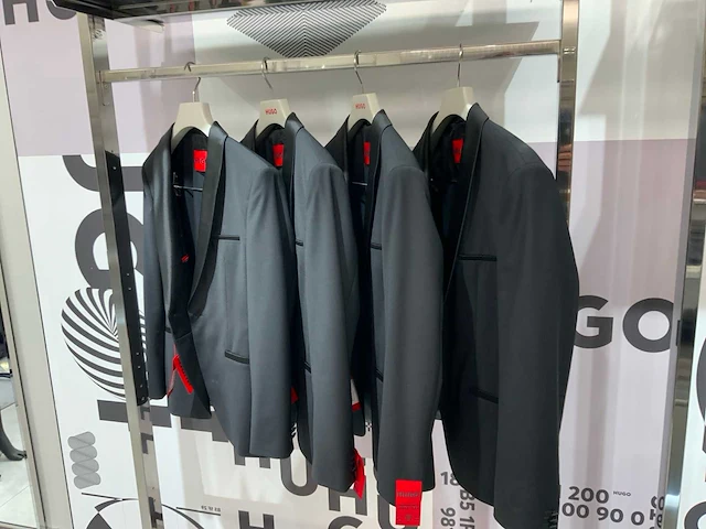 Hugo boss - arti224e1x - colberts (4x) - afbeelding 3 van  6