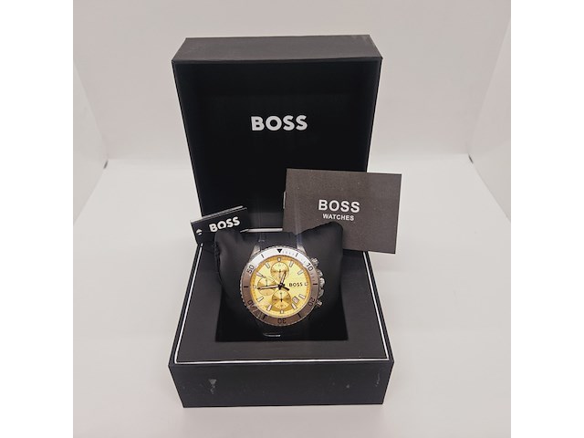 Hugo boss hb3661293325 chronograaf herenhorloge - afbeelding 1 van  8