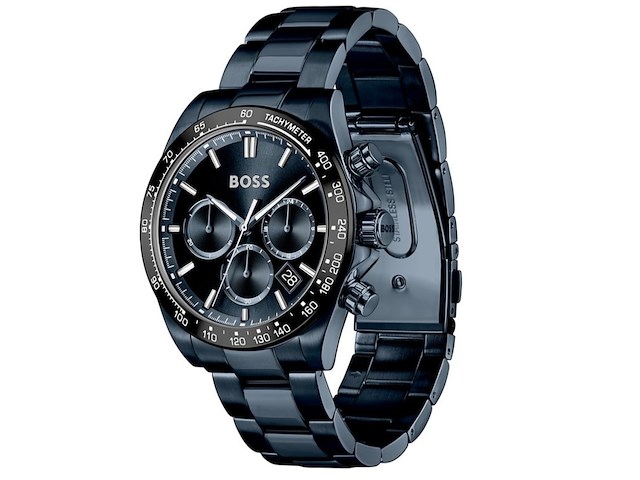Hugo boss hero 2.0 chronograph hb1514270 herenhorloge - afbeelding 2 van  4