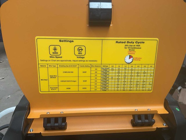 Hugong hdmig 140 lasdraad - afbeelding 6 van  7
