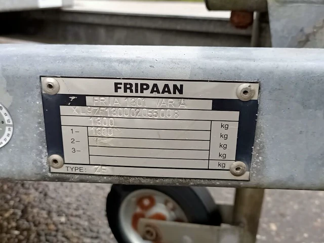 Huifaanhanger, fripaan, ze kipper, 2003 - afbeelding 8 van  17