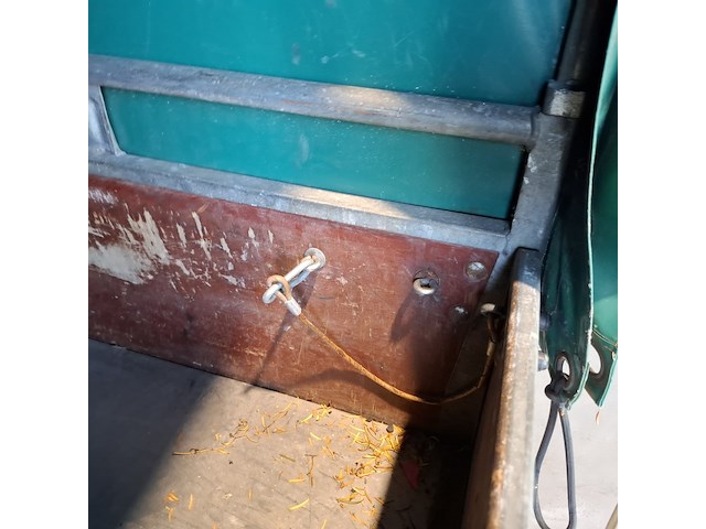 Huifaanhangwagen, saris, r1600 - afbeelding 21 van  22