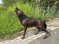 Huilende wolf - afbeelding 1 van  2