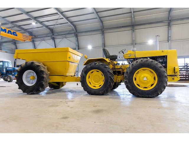 Huir-hill - mh 101 - 4-wheel drive tractor met kipper - afbeelding 4 van  24