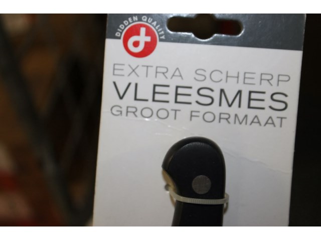 Huishoudelijk vleesmes groot 2 stuks in ds u - afbeelding 3 van  5