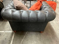 Huislijn | chesterfield fauteuil | donker 115x90x75cm - afbeelding 2 van  2