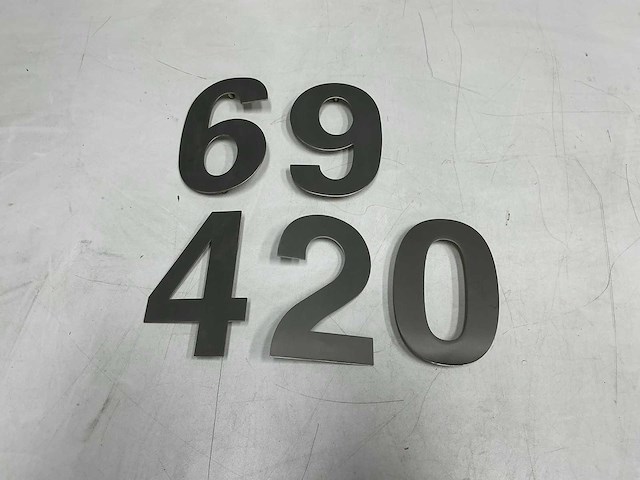 Huisnummer (16x) - afbeelding 1 van  4