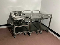 Huiver - serveerwagen 105x57x106 cm (3x) - afbeelding 2 van  4