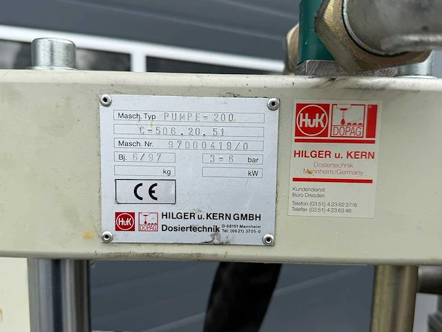 Huk - pumpe 200 - vetpers 200l - - afbeelding 4 van  8