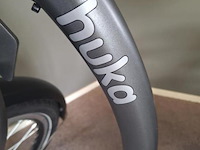 Huka driewielerfiets |model city | lage instap | kleur gunmetal grey | maat m - afbeelding 3 van  19