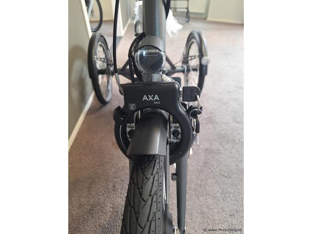 Huka driewielerfiets |model city | lage instap | kleur gunmetal grey | maat m - afbeelding 10 van  19