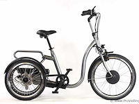 Huka driewielerfiets |model city | lage instap | kleur gunmetal grey | maat m