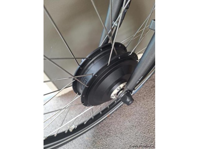 Huka driewielerfiets |model city | lage instap | kleur gunmetal grey | maat m - afbeelding 15 van  19