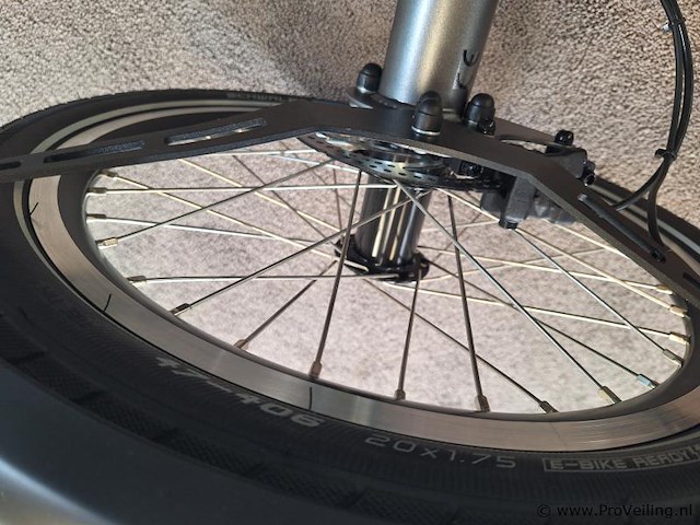 Huka driewielerfiets |model city | lage instap | kleur gunmetal grey | maat m - afbeelding 19 van  19