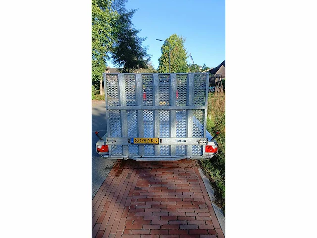 Hulco - 2021 - terrax-3 - machine transporter 3x1500kg - aanhangwagen - afbeelding 7 van  14