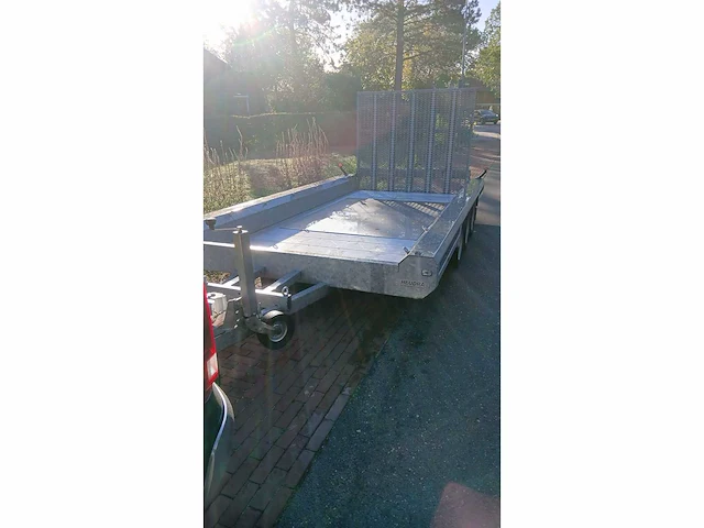 Hulco - 2021 - terrax-3 - machine transporter 3x1500kg - aanhangwagen - afbeelding 8 van  14