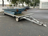 Hulco crua2001-3580 schamel aanhangwagen. voorzien van belgische papieren. niet ten naam gesteld in nederland. - afbeelding 5 van  20