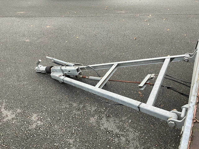 Hulco crua2001-3580 schamel aanhangwagen. voorzien van belgische papieren. niet ten naam gesteld in nederland. - afbeelding 11 van  20