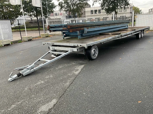 Hulco crua2001-3580 schamel aanhangwagen. voorzien van belgische papieren. niet ten naam gesteld in nederland. - afbeelding 1 van  20