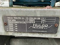 Hulco crua2001-3580 schamel aanhangwagen. voorzien van belgische papieren. niet ten naam gesteld in nederland. - afbeelding 12 van  20