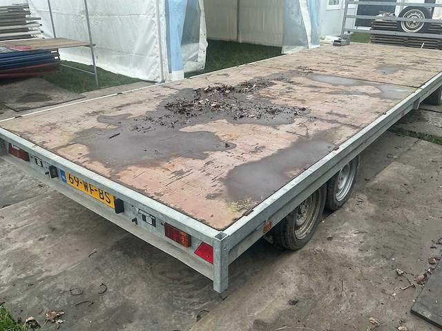 Hulco schamel aanhangwagen - afbeelding 4 van  5
