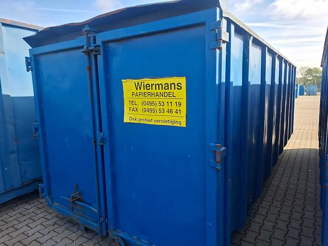 Hüllenkremer - afzet afvalcontainer - afbeelding 4 van  8