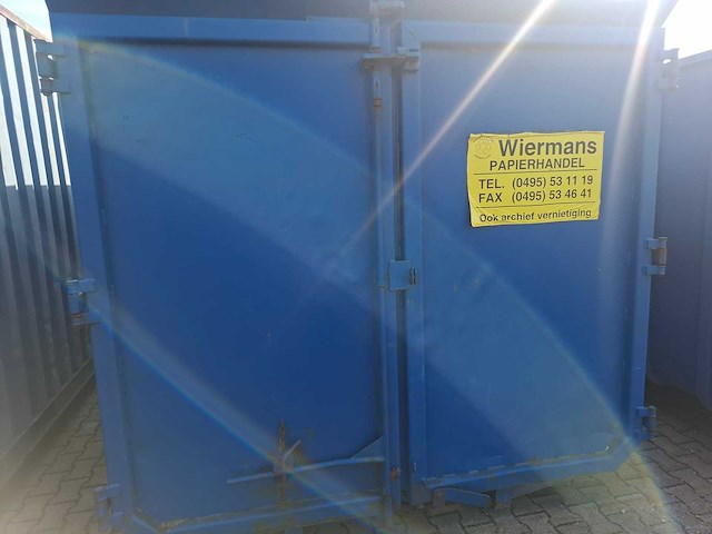 Hüllenkremer - afzet afvalcontainer - afbeelding 6 van  8