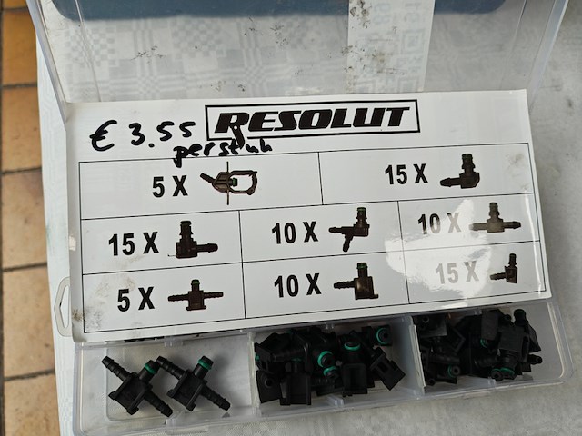 Hulpstukjes voor retourslangen, resolut, 9138 - afbeelding 3 van  3