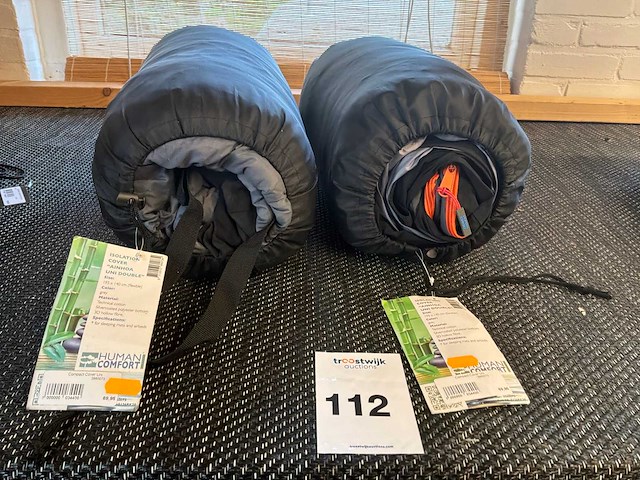 Human comfort ainhoa uni double slaapzak (2x) - afbeelding 2 van  3