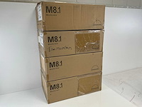 Humanscale (1908251000wh01) m-8.1 assy clap mount monitor arms (new) (4x) - afbeelding 2 van  5