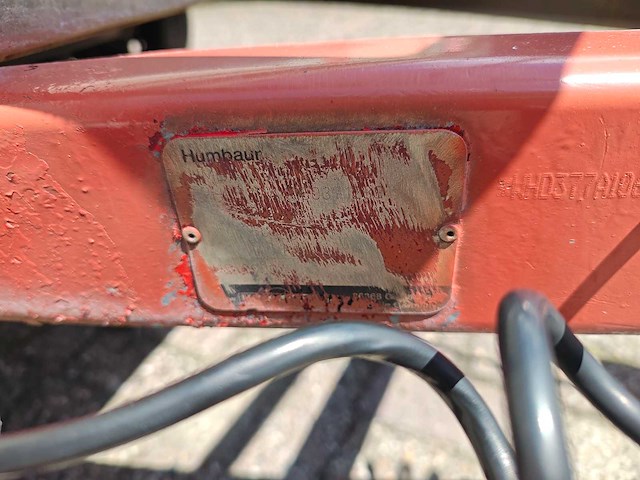 Humbaur - 2007 - hs2000 - - aanhangwagen - afbeelding 2 van  12