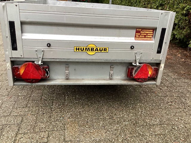 Humbaur aanhangwagen - afbeelding 7 van  15