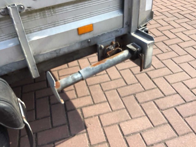 Humbaur dieplader 2000 machine transporter aanhangwagen - afbeelding 2 van  16