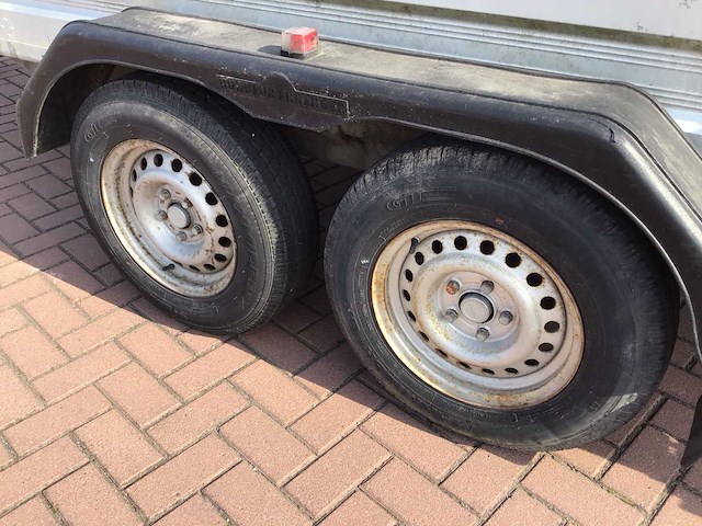 Humbaur dieplader 2000 machine transporter aanhangwagen - afbeelding 3 van  16