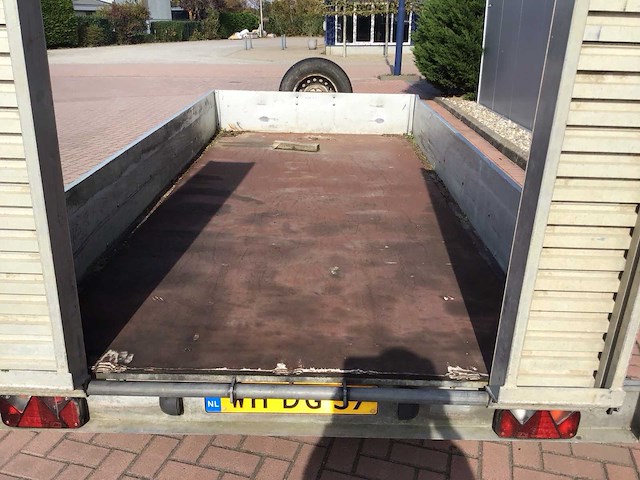 Humbaur dieplader 2000 machine transporter aanhangwagen - afbeelding 5 van  16