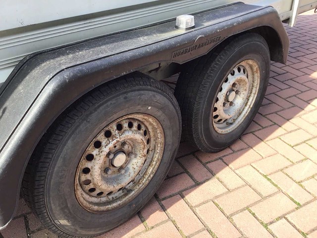 Humbaur dieplader 2000 machine transporter aanhangwagen - afbeelding 8 van  16