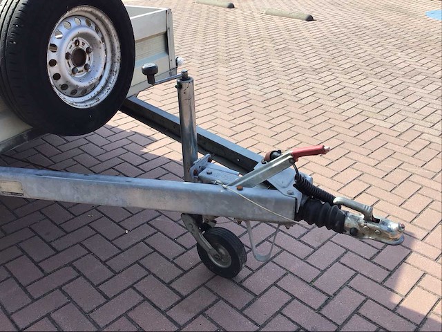 Humbaur dieplader 2000 machine transporter aanhangwagen - afbeelding 13 van  16