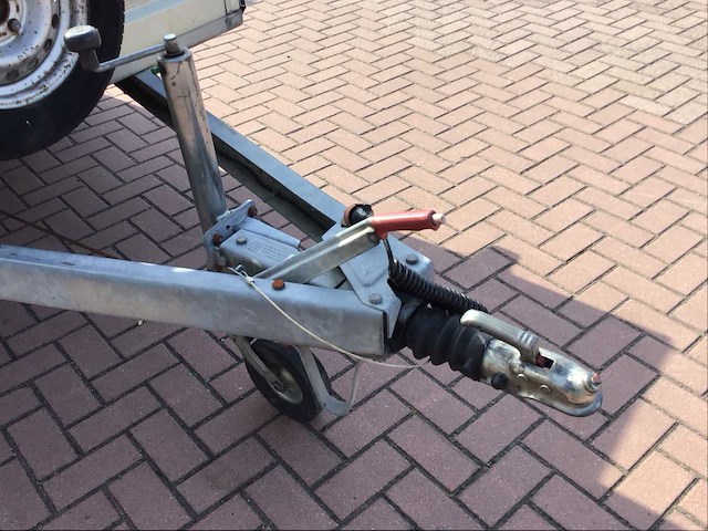 Humbaur dieplader 2000 machine transporter aanhangwagen - afbeelding 14 van  16